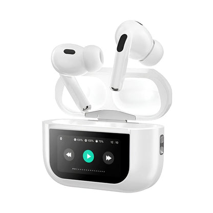 A9 Pro High Quality Sound, ENC Noise Reduction Wireless AirPods With Smart Touch Screen Control - wardrox