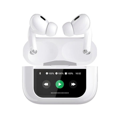 A9 Pro High Quality Sound, ENC Noise Reduction Wireless AirPods With Smart Touch Screen Control - wardrox