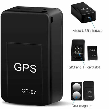 GF-07 Intelligent Mini Magnetic GPS Tracking Device For Multi-Purpose Use - wardrox